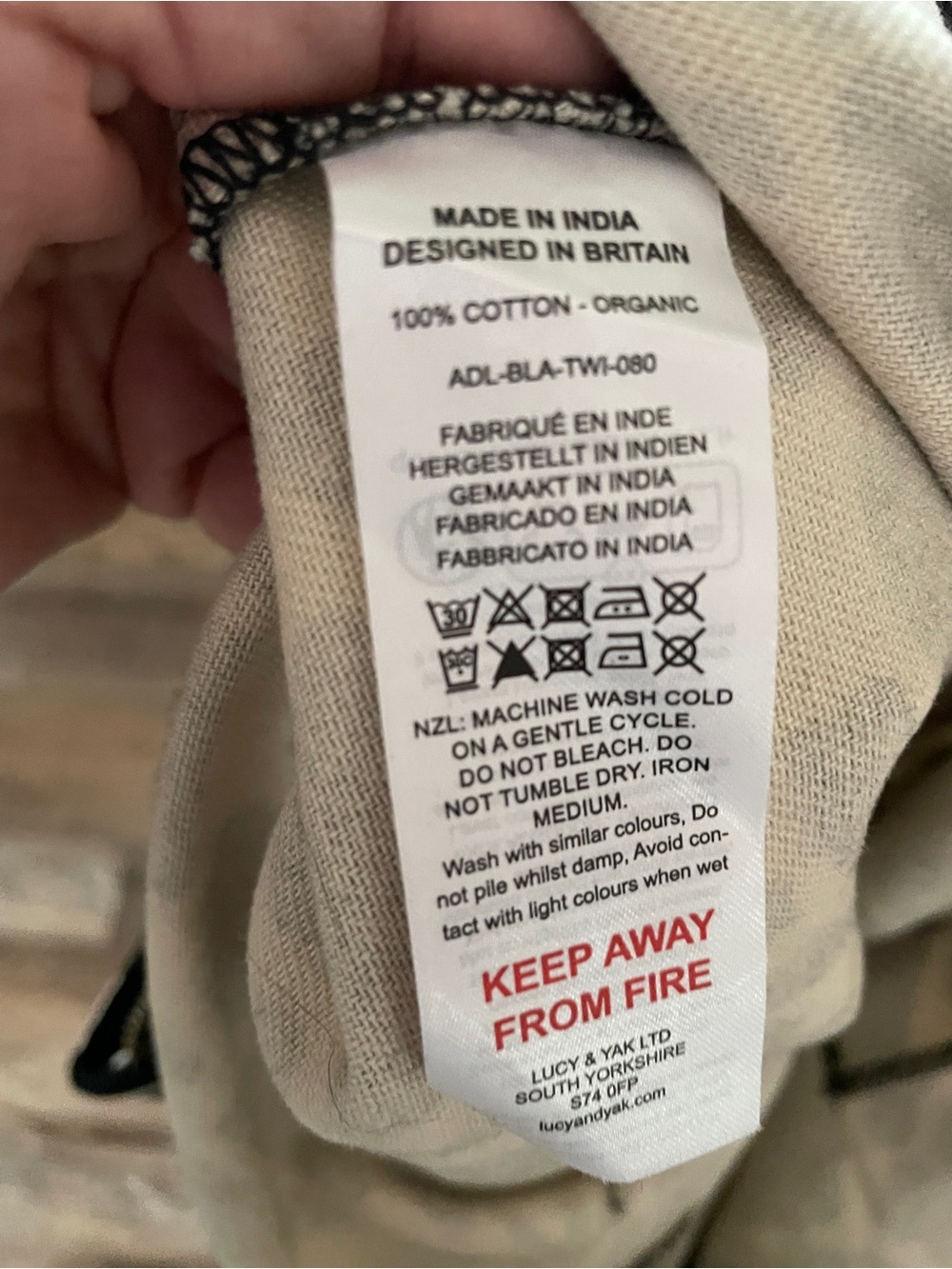 NWT Lucy and Yak Arendal Jumpsuit - Picture 6 of 6